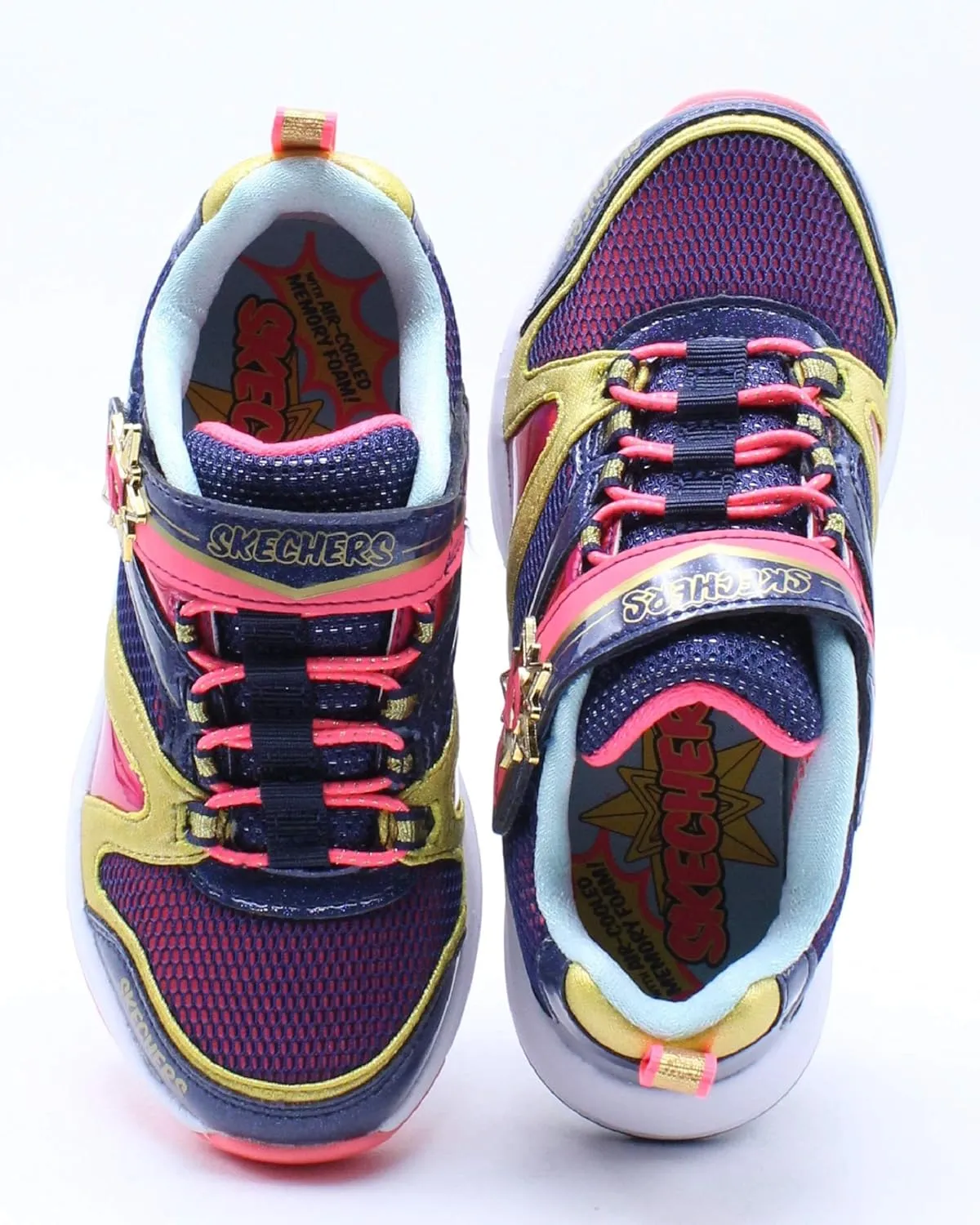 Skechers girl's Speed Runner-brave Beauty Sneaker