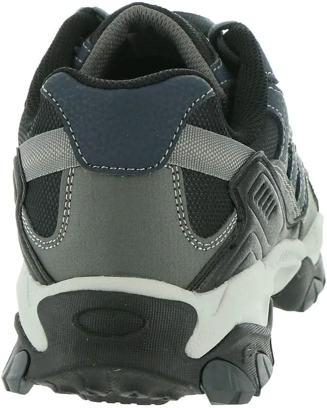 Skechers Men's Skechers Men's Sparta 2.0 Leather and Mesh Lace up Sneaker