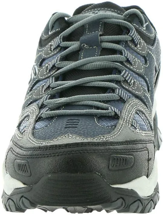 Skechers Men's Skechers Men's Sparta 2.0 Leather and Mesh Lace up Sneaker