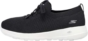 Skechers Performance Women's Go Walk Joy Faux Tie Slip-On Sneaker Walking Shoes