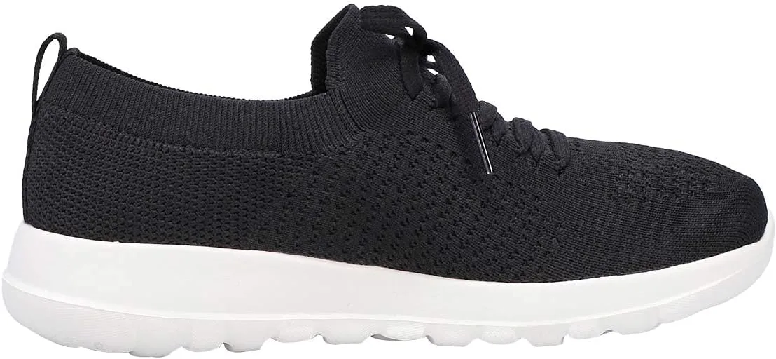 Skechers Performance Women's Go Walk Joy Faux Tie Slip-On Sneaker Walking Shoes