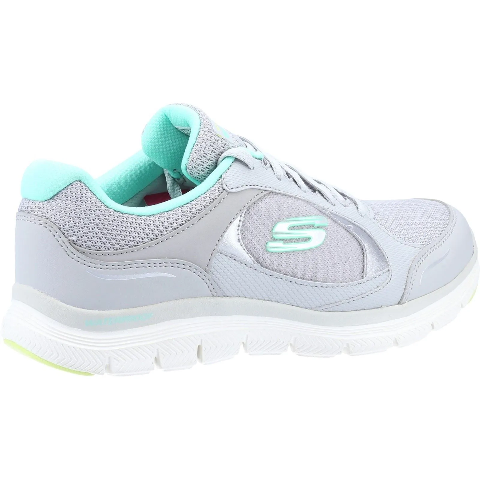 Skechers Women's Flex Appeal 4.0 True Clarity Sport Shoes in Grey/Multicoloured