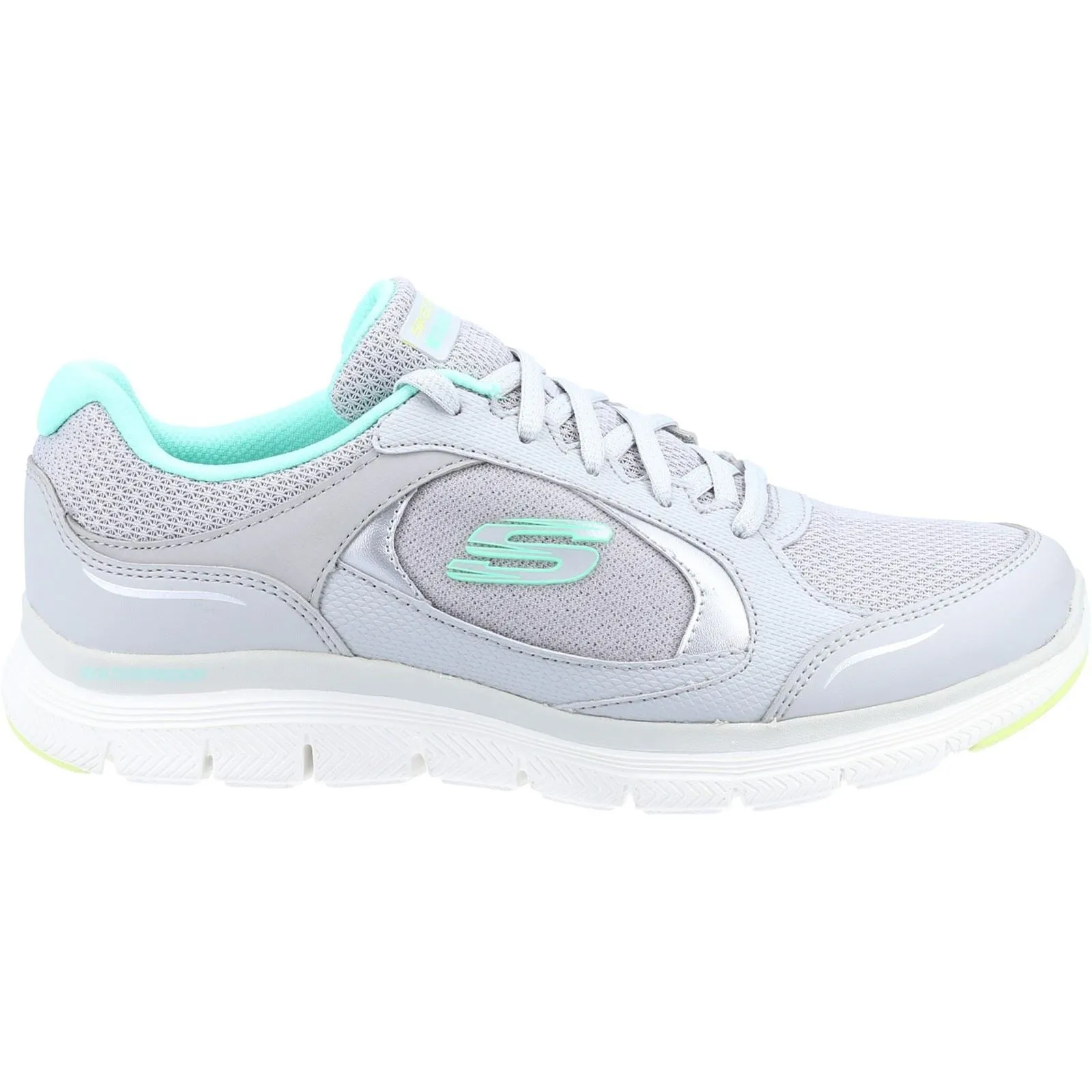 Skechers Women's Flex Appeal 4.0 True Clarity Sport Shoes in Grey/Multicoloured