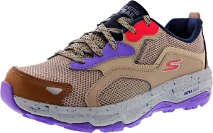 Skechers Women's Go Run Trail Altitude-Backwoods Trail Running Shoes, Taupe/Multi, 6.5M