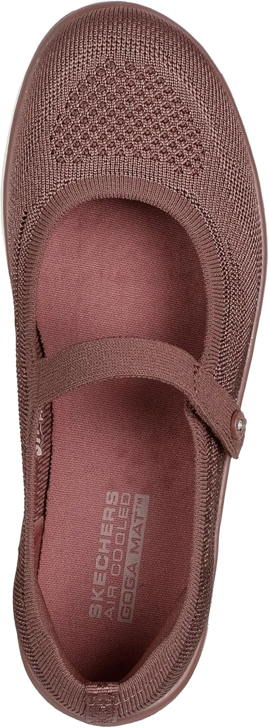 Skechers Women's On-The-go Flex Radiant-Sweet Pea Mary Jane Flat