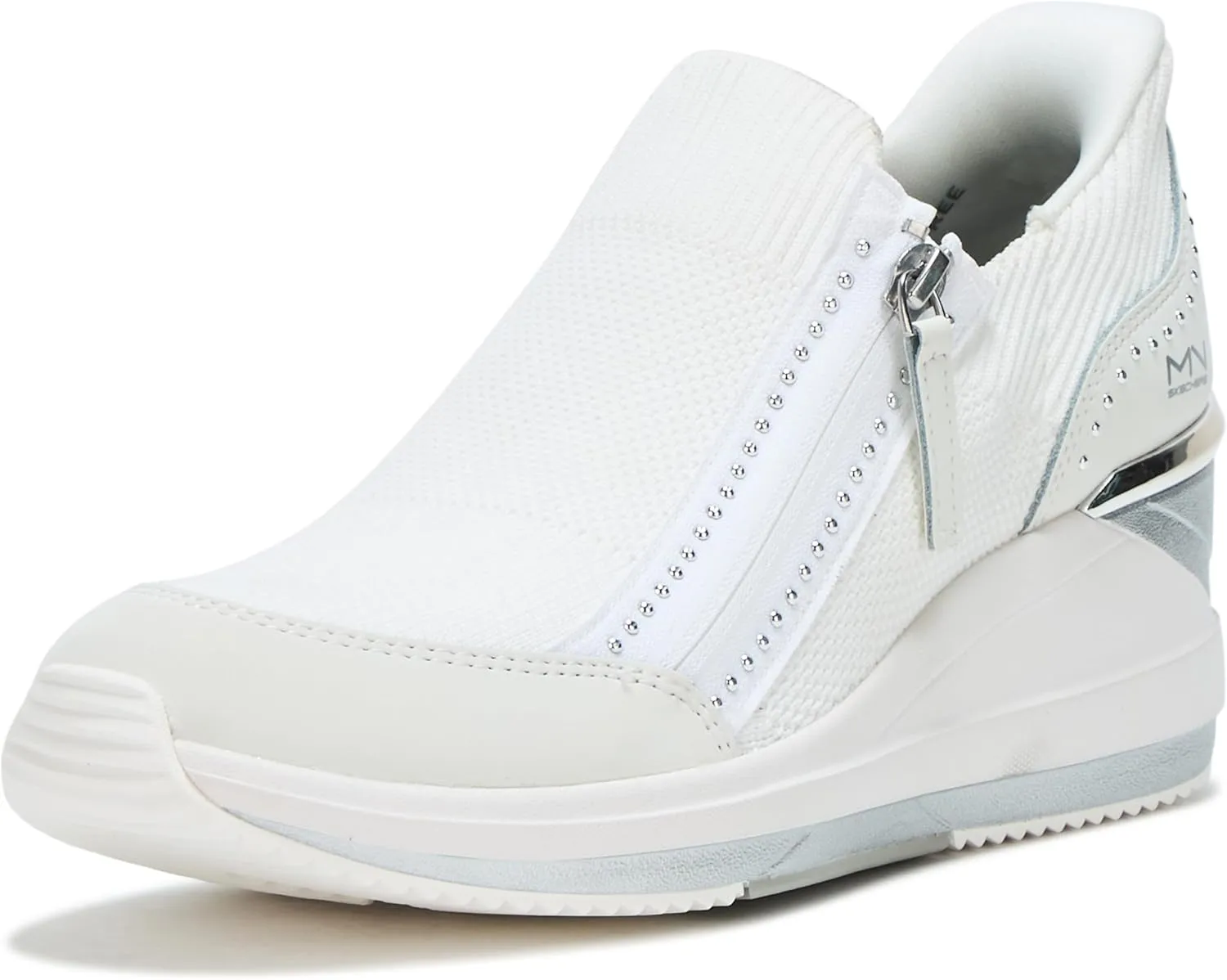 Skechers Women's The Triple Wedge-Krissie Hands Free Slip-ins Sneaker