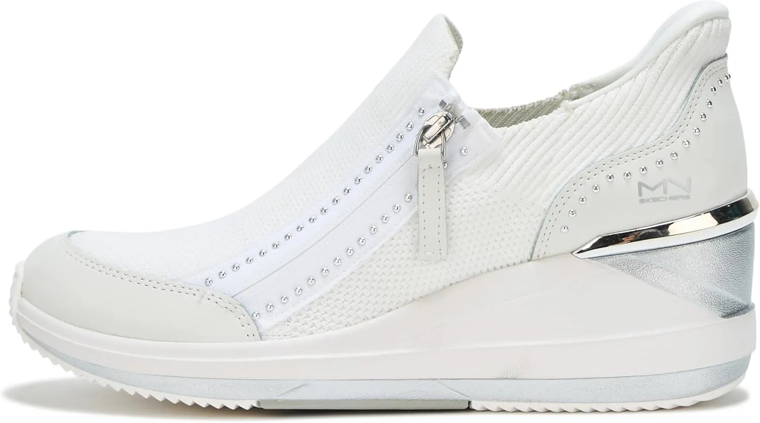 Skechers Women's The Triple Wedge-Krissie Hands Free Slip-ins Sneaker
