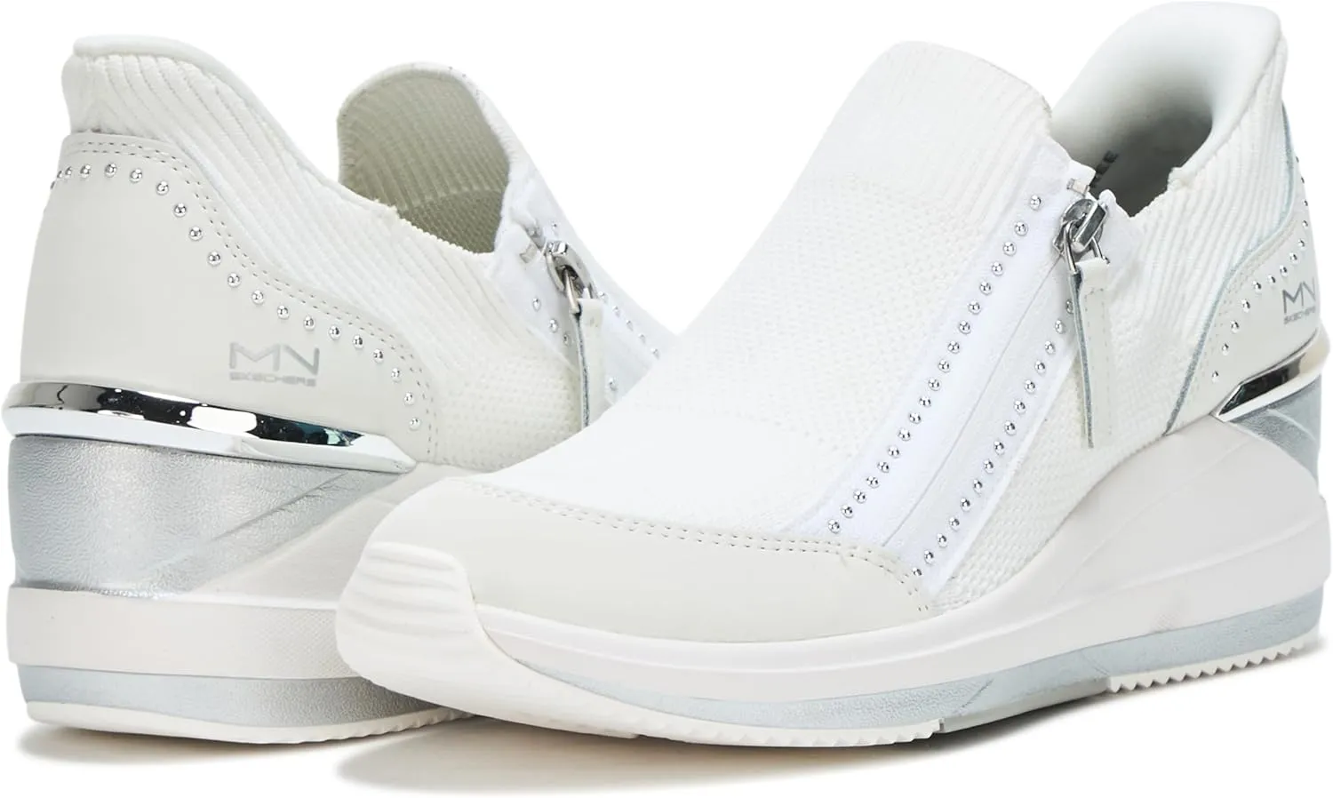 Skechers Women's The Triple Wedge-Krissie Hands Free Slip-ins Sneaker