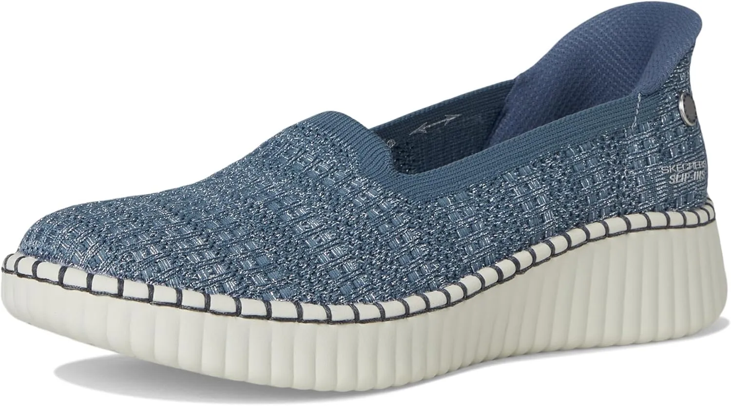 Skechers Women's Wilshire BLVD-Glimmer Step Hands Free Slip-ins Loafer