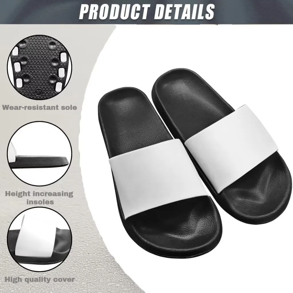 Skull Sandals Women Non-Slip Single Band Slide Sandals Non-Slip Soft Sole Flat Slippers For Indoor Outdoor