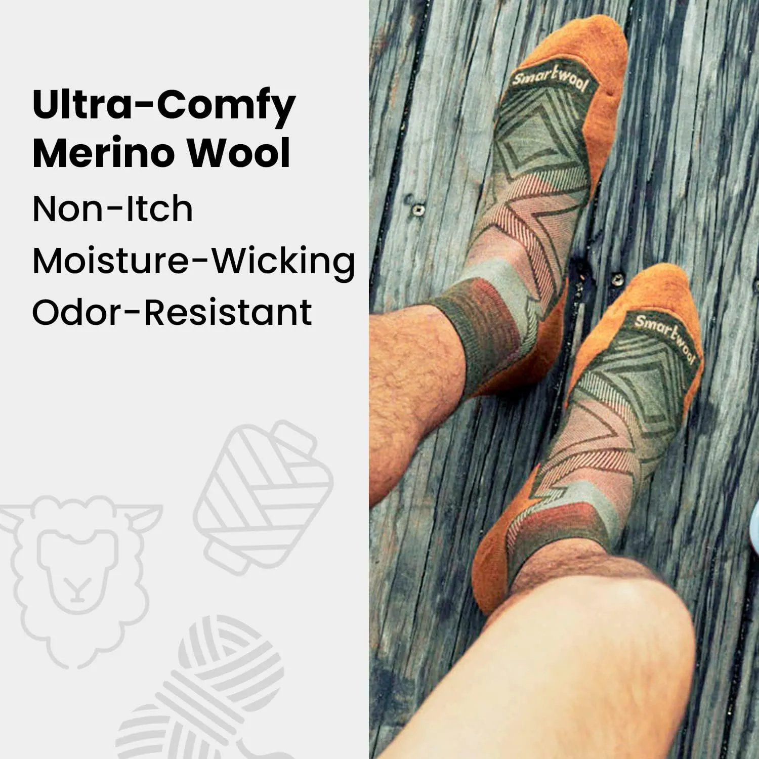 Smartwool Men's Hike Full Cushion Crew Socks