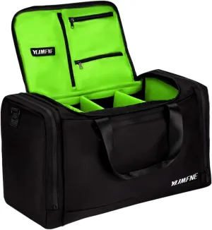 Sneaker Bag for Travel, Premium Multi-functional Duffel Bag, Gym Training Bag With 3 Adjustable Compartment Dividers, Waterproof Outdoor Sports Bag Green