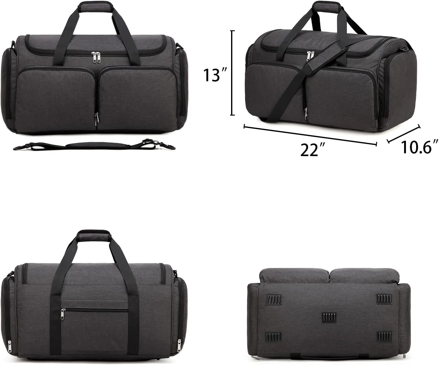 Sneaker Bag Travel Shoes Duffel Bag Men Women Gym Sport Luggage Duffle Carrying Case Bag Divider Adjustable Compartment Portable Soccer Athletic Shoes Carrier Heavy Duty Traveling Accessories