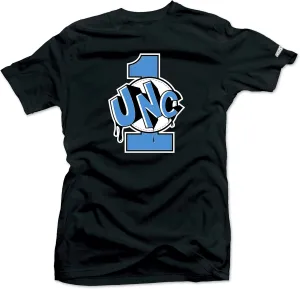 SNELOS Shirt to Match Jordan 1 UNC Toe Match Sneaker tee
