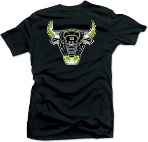 SNELOS Shirt to Match Jordan 4 Neon Match Sneaker Tee