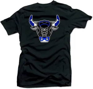 SNELOS Shirt to Match Jordan 5 Racer Blue Match Sneaker tee