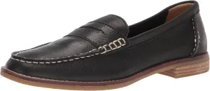Sperry Ladies Footwear Women's Seaport Penny Loafer, New Black, 8
