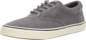 Sperry mens Striper Ii Cvo Corduroy Sneaker, Grey Cord, 7.5 US