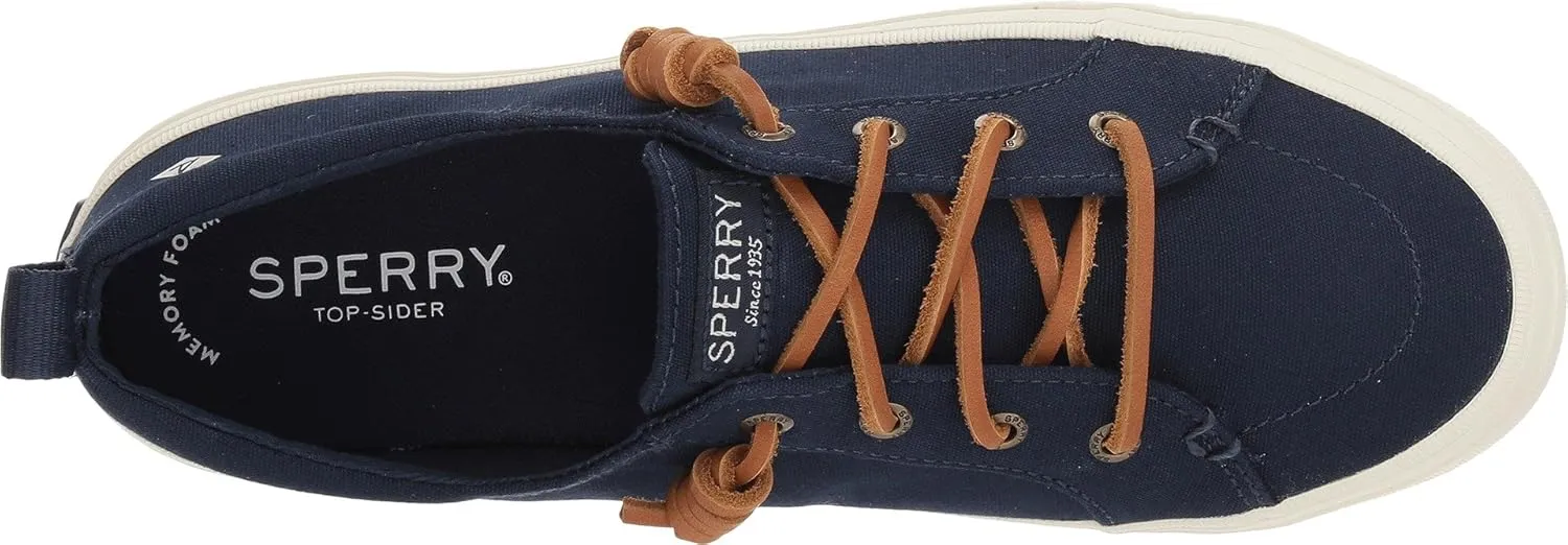 Sperry Unisex-Adult Crest Vibe Breton Stripe Sneaker