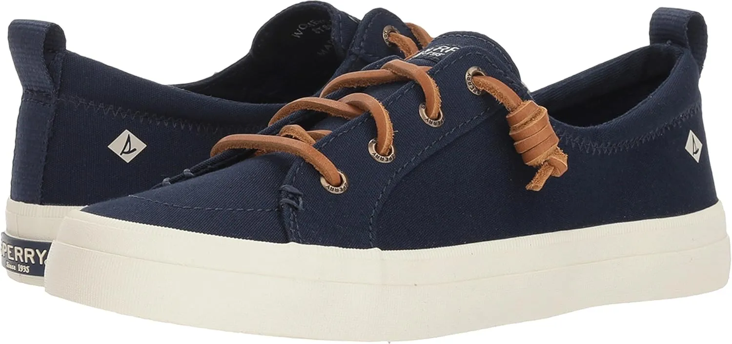 Sperry Unisex-Adult Crest Vibe Breton Stripe Sneaker