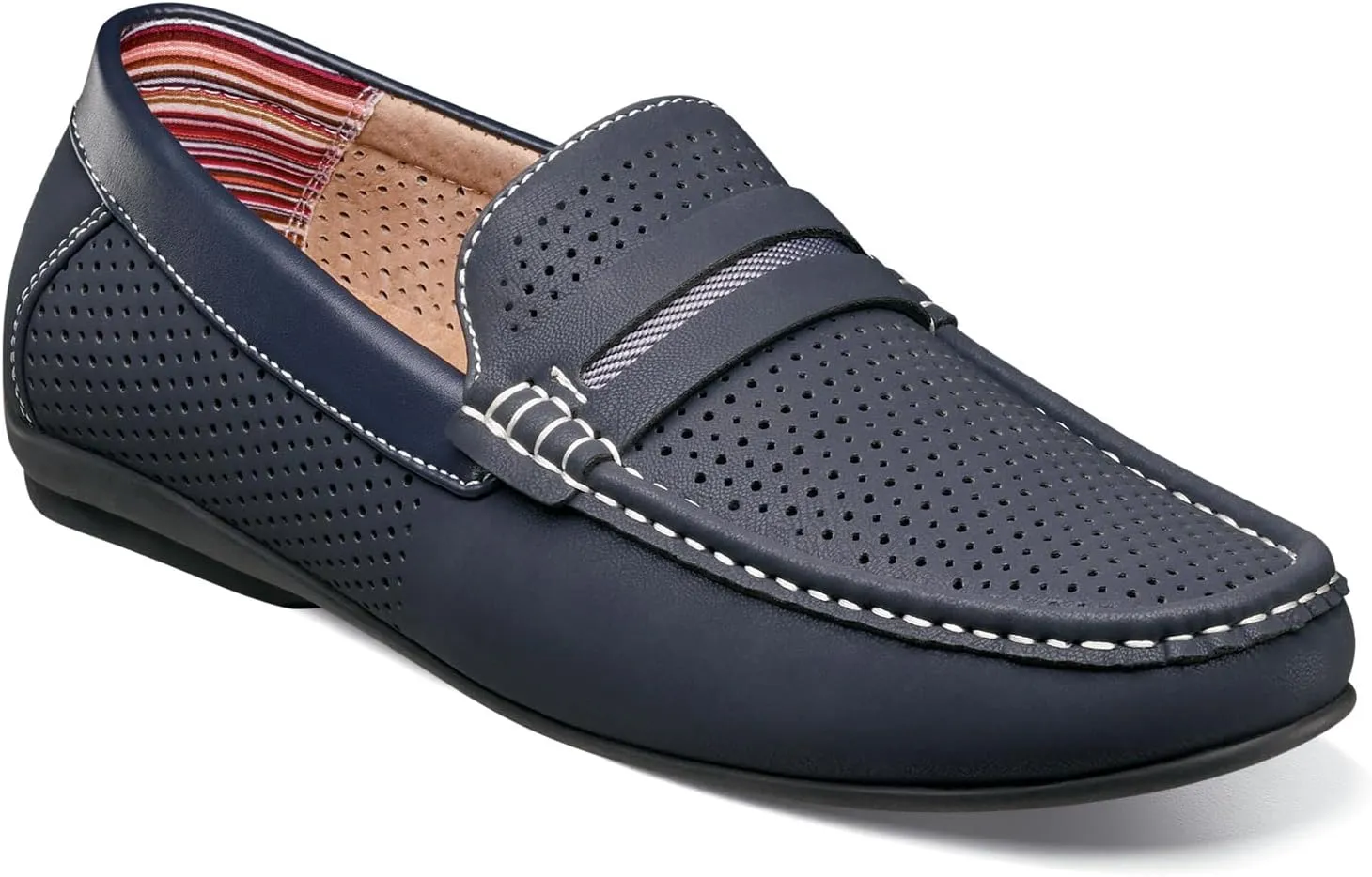 STACY ADAMS Men's Corby Slip on Driving Style Loafer