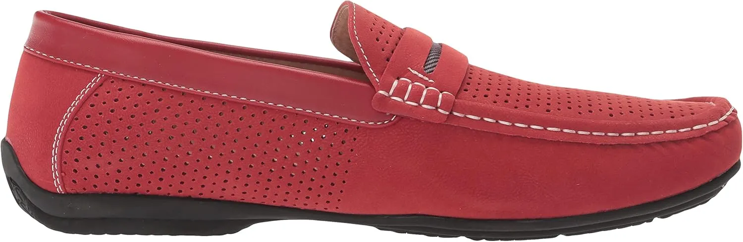 STACY ADAMS Men's Corby Slip on Driving Style Loafer