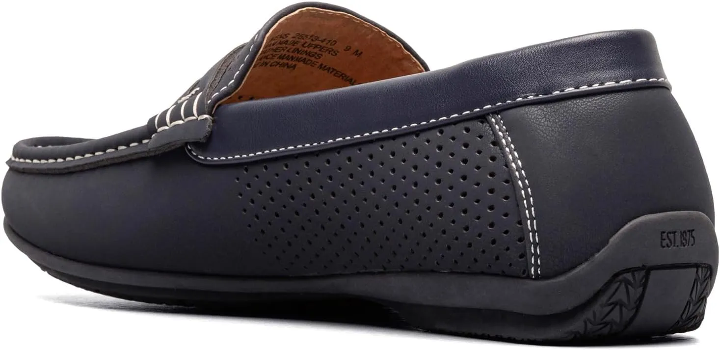 STACY ADAMS Men's Corby Slip on Driving Style Loafer