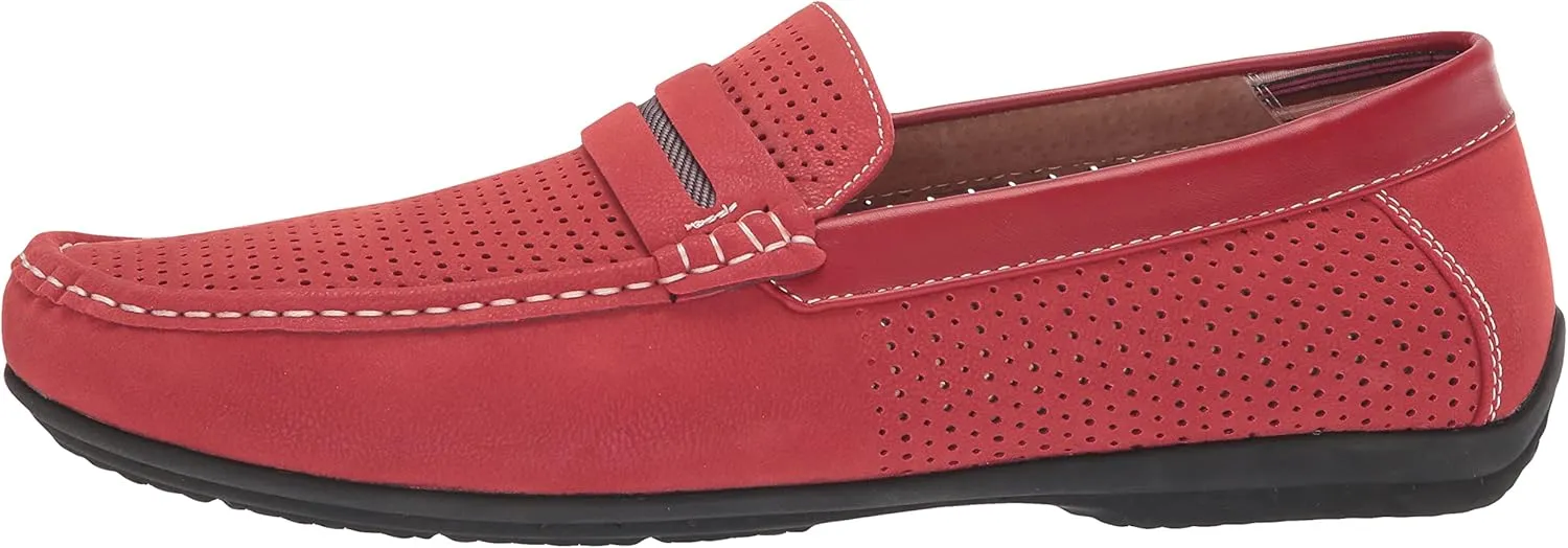 STACY ADAMS Men's Corby Slip on Driving Style Loafer