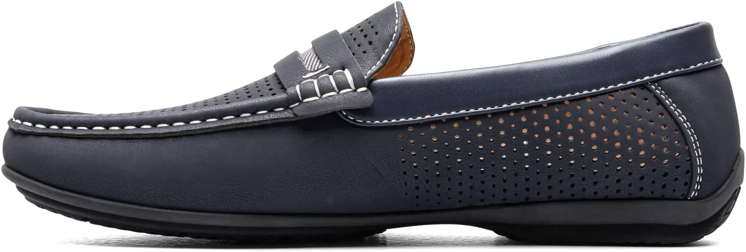 STACY ADAMS Men's Corby Slip on Driving Style Loafer