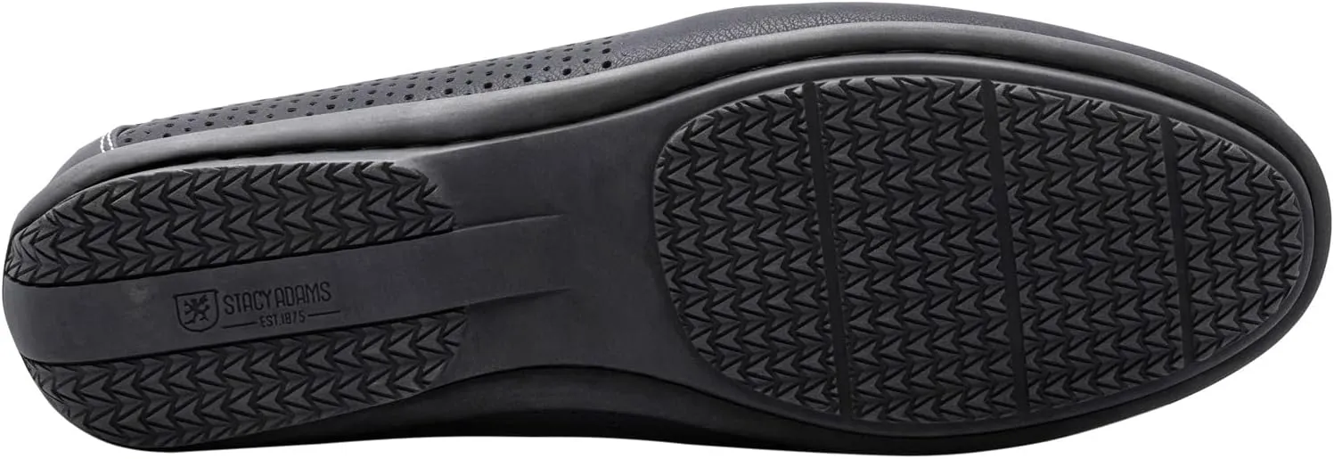 STACY ADAMS Men's Corby Slip on Driving Style Loafer