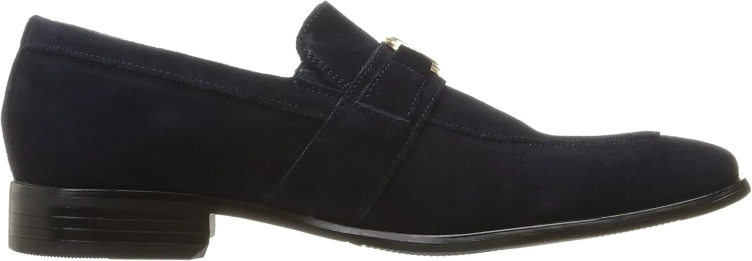 Stacy Adams Men's Mandell Moc-Toe Bit Slip-on Loafer