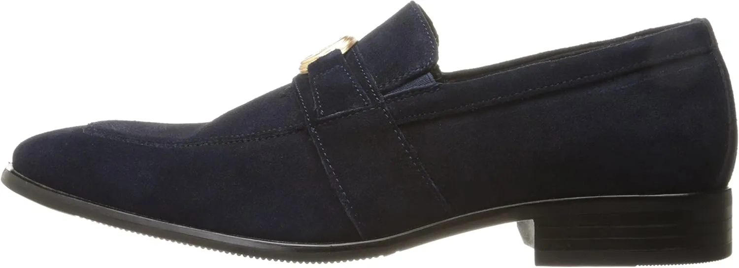 Stacy Adams Men's Mandell Moc-Toe Bit Slip-on Loafer