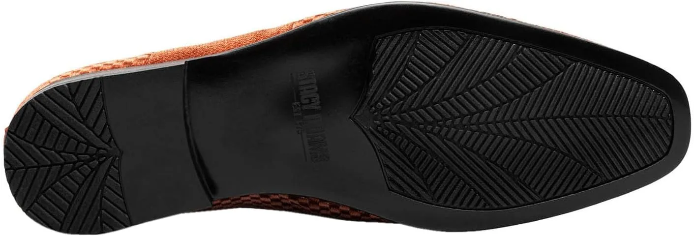 STACY ADAMS Men's Shapshaw Velour Slip on Loafer