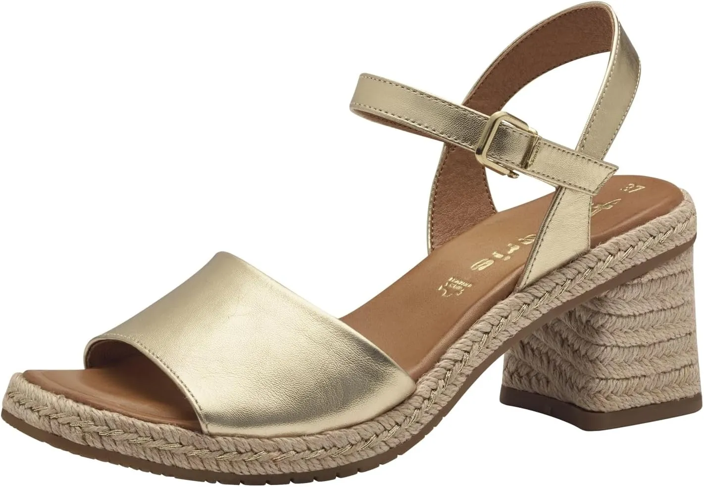 Tamaris Women's Ankle-Strap Heeled Sandal