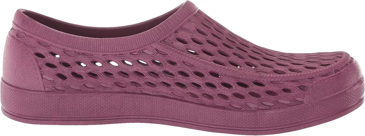 TECS Women's Summer Slip On Classic Clog Water Shoes - Lightweight, Easy to Clean and Cushioned Insole