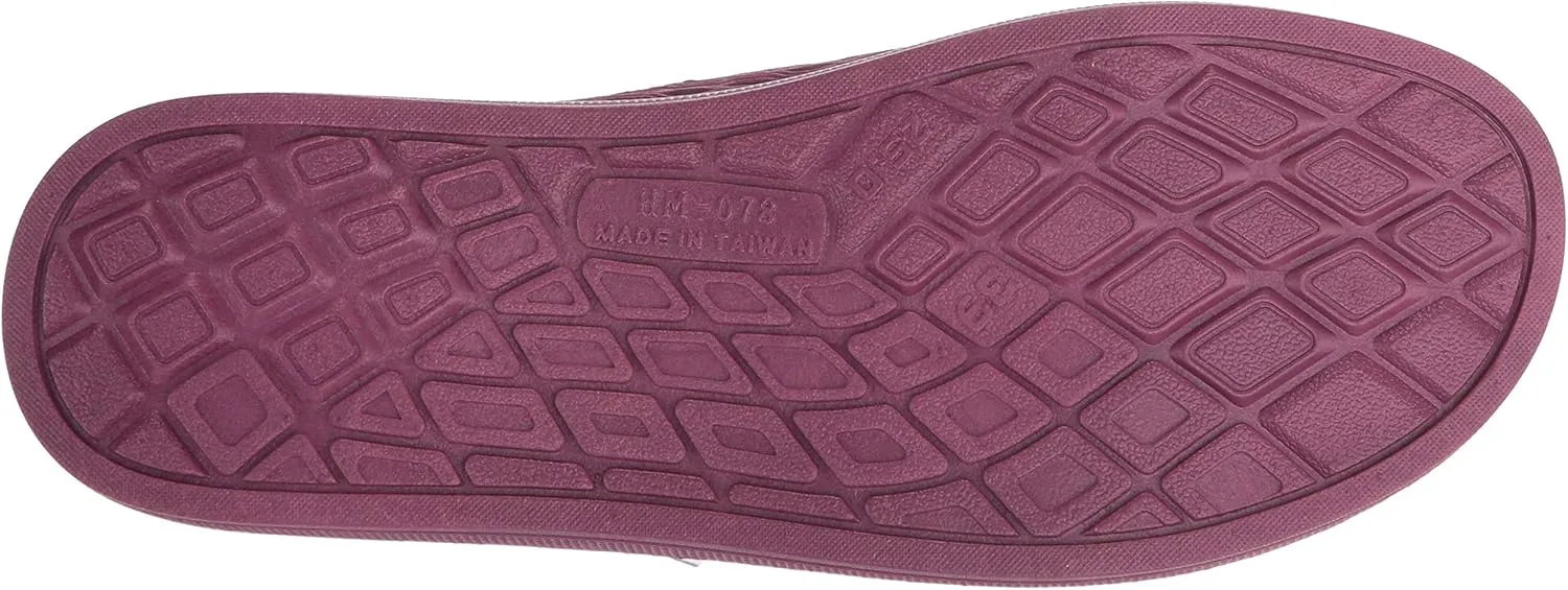 TECS Women's Summer Slip On Classic Clog Water Shoes - Lightweight, Easy to Clean and Cushioned Insole