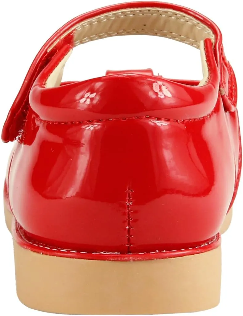 The Doll Maker Girl's Toddler Little Kids Mary Jane Flat School Dress Shoes