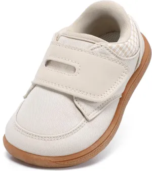 Toddler Barefoot Shoes Wide Toe Box Shoe Boys Girls Kids Walking Sneakers Non-Slip Lightweight Comfortable First Walking Tennis Outdoor Activities