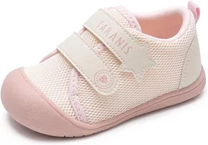Toddler Shoes Boys Girls Non-Slip Infant Sneaker Rubber Sole Baby Crib First Walker Shoes