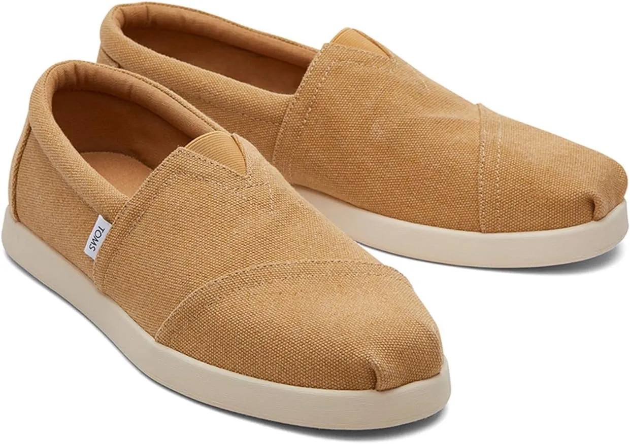 TOMS Men's Alpargata Recycled Cotton Canvas Loafer