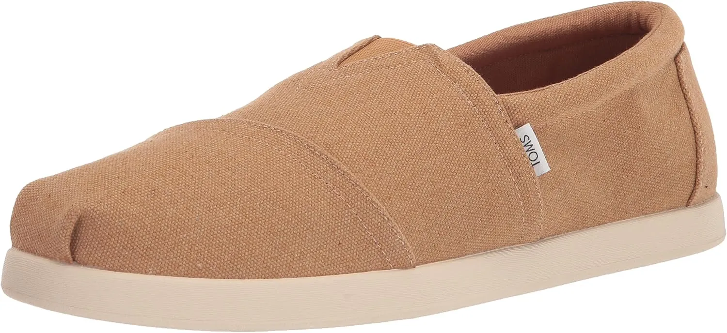TOMS Men's Alpargata Recycled Cotton Canvas Loafer