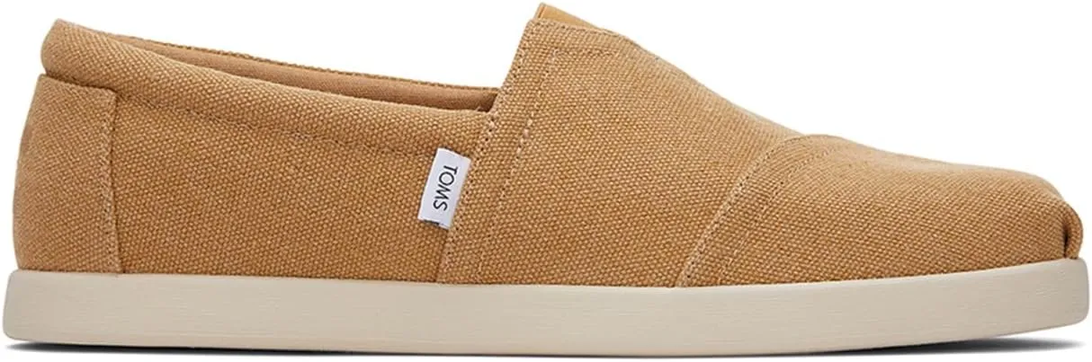 TOMS Men's Alpargata Recycled Cotton Canvas Loafer