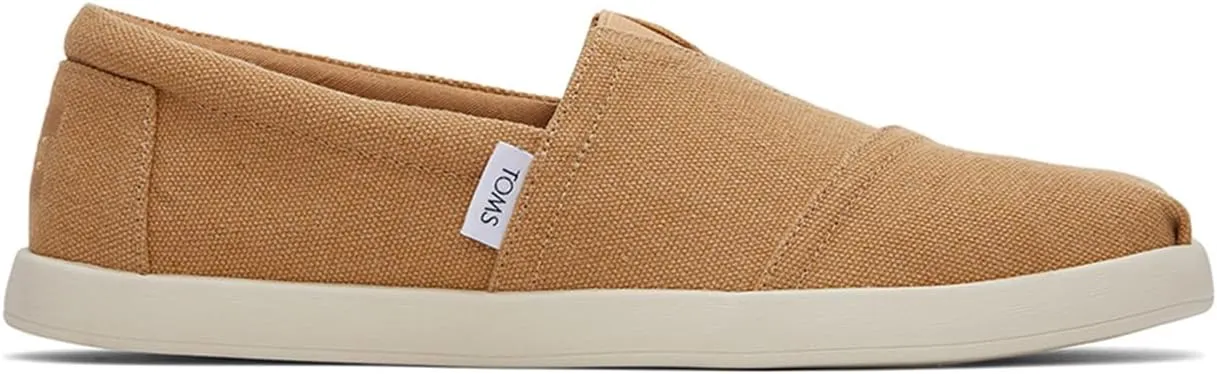 TOMS Men's Alpargata Recycled Cotton Canvas Loafer