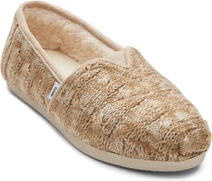 TOMS Women's Alpargata Cable Slip on Flat Loafer