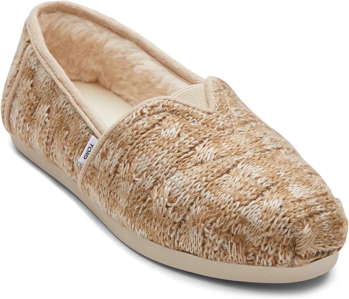 TOMS Women's Alpargata Cable Slip on Flat Loafer