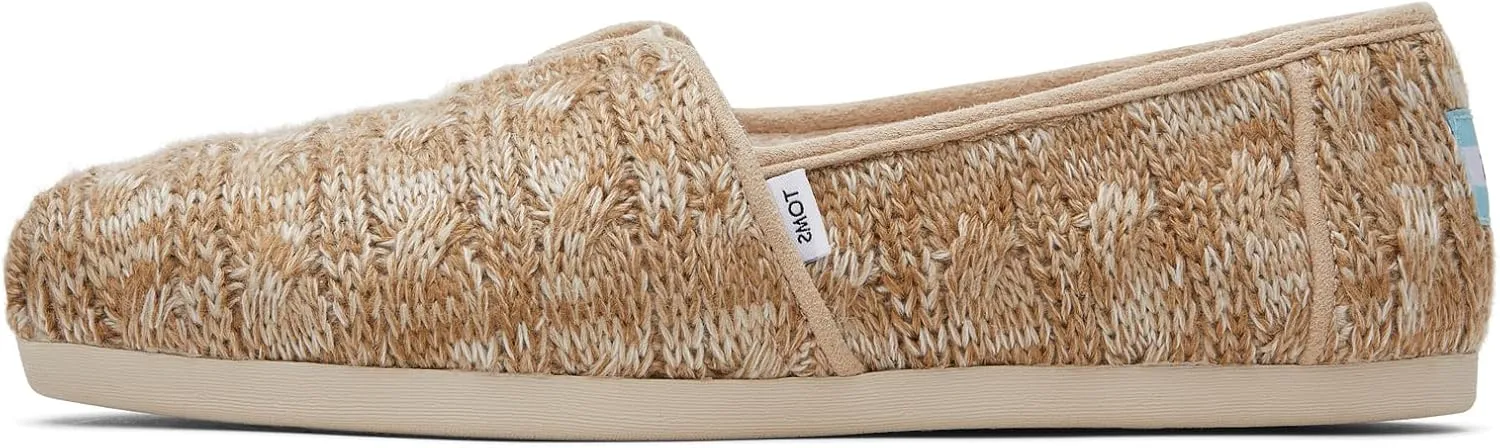 TOMS Women's Alpargata Cable Slip on Flat Loafer