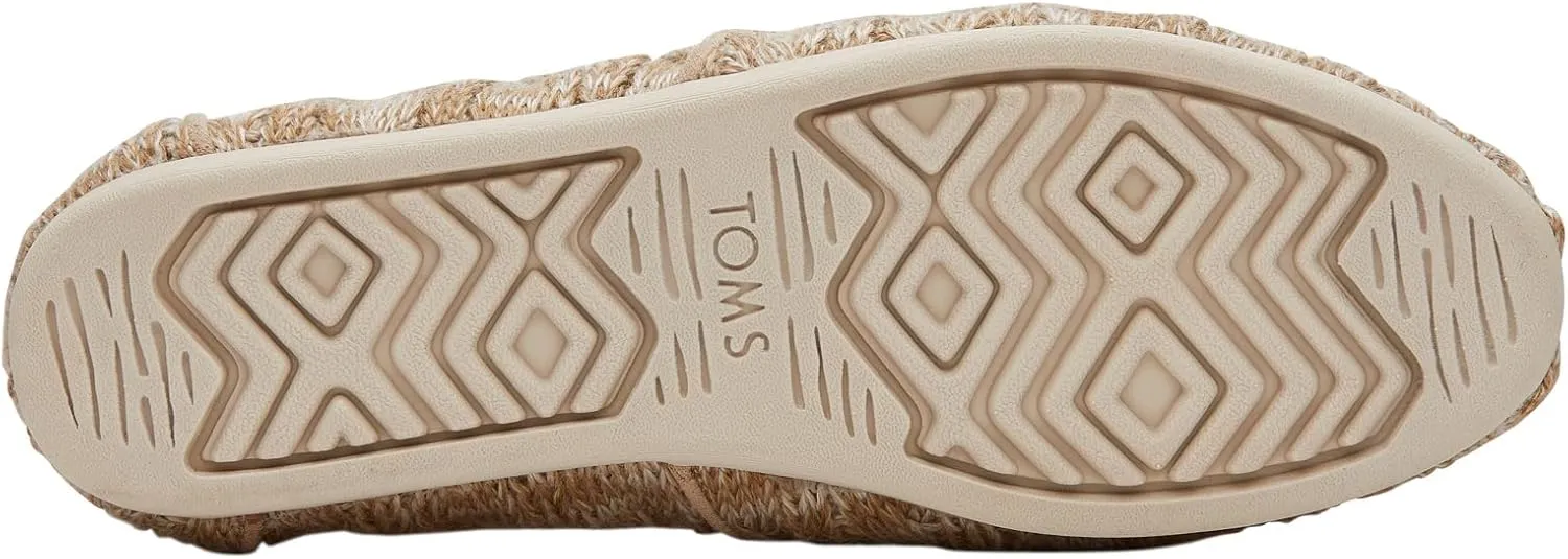 TOMS Women's Alpargata Cable Slip on Flat Loafer