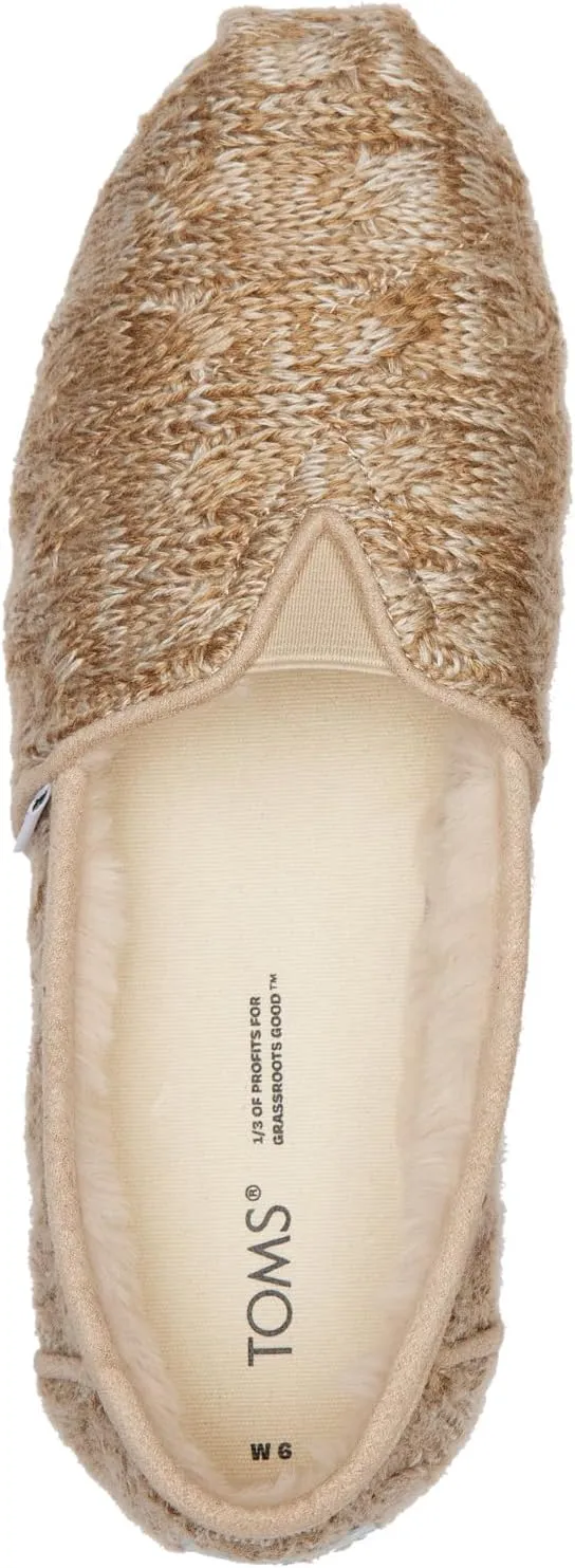 TOMS Women's Alpargata Cable Slip on Flat Loafer