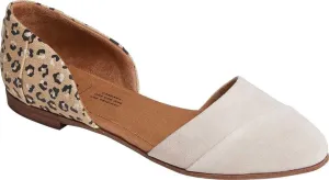 TOMS Womens Jutti Dorsay Slip On Flats - Blue