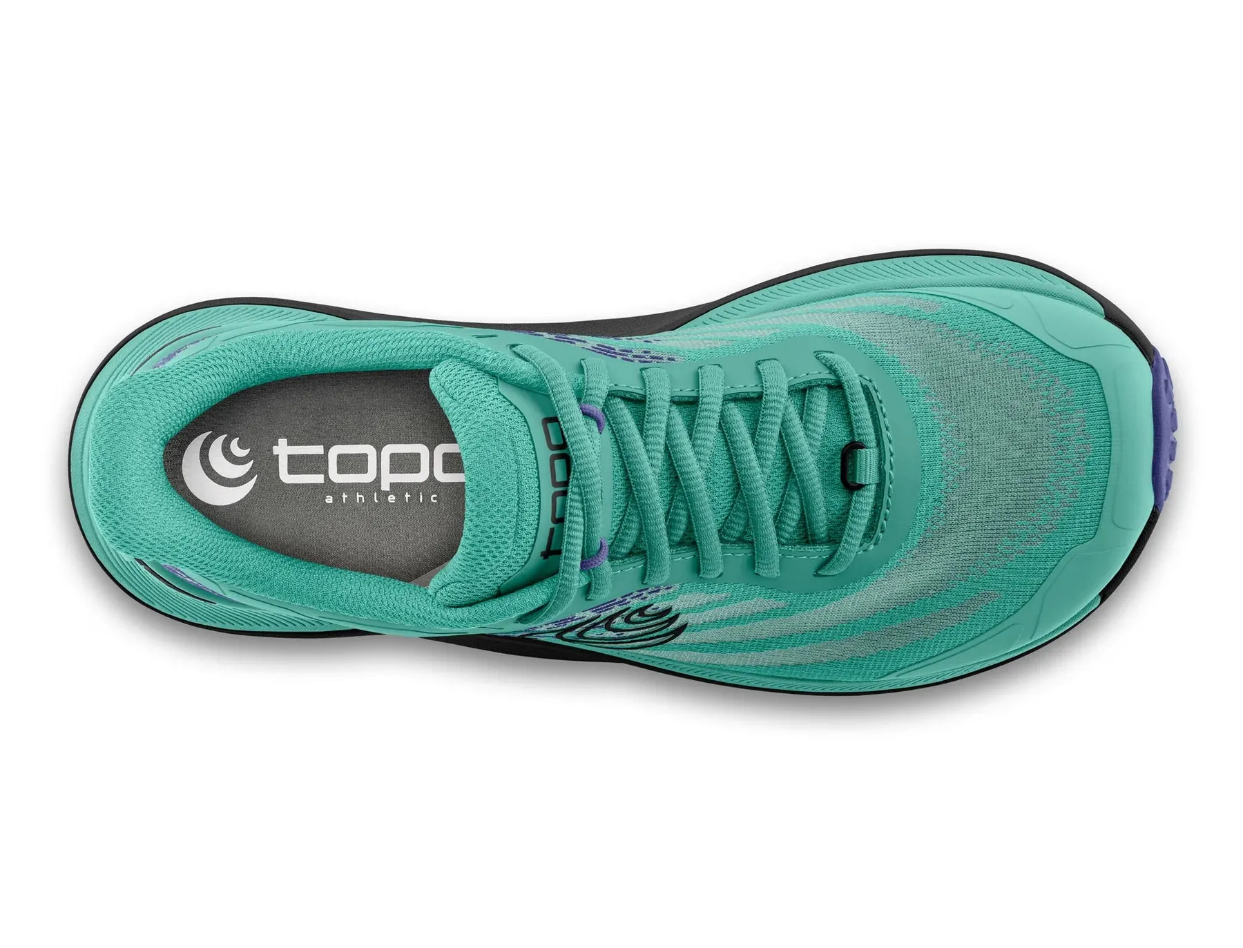 Topo Athletic Women's Ultraventure 4 Trail Runner - Aqua/Black